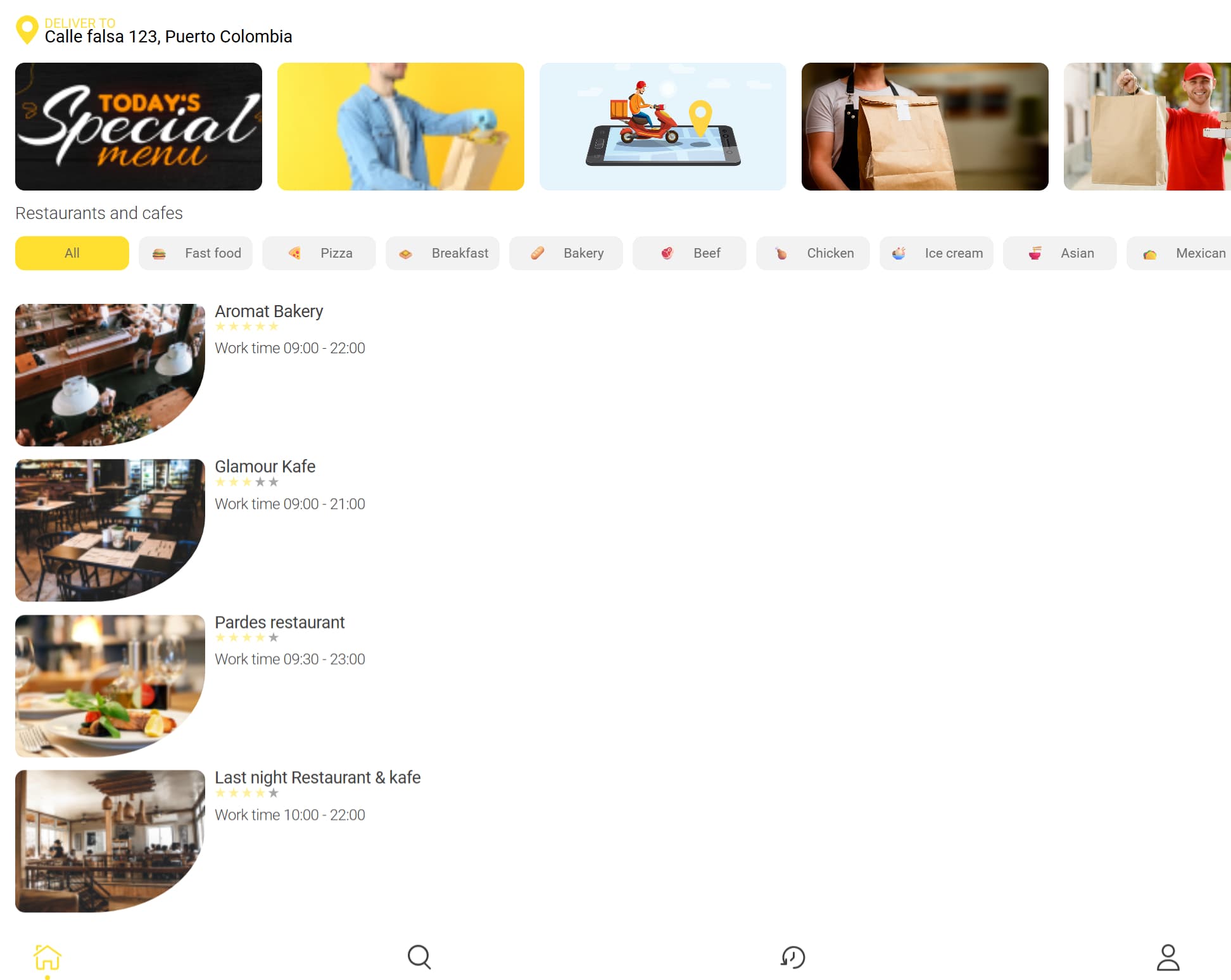 Food Delivey Website