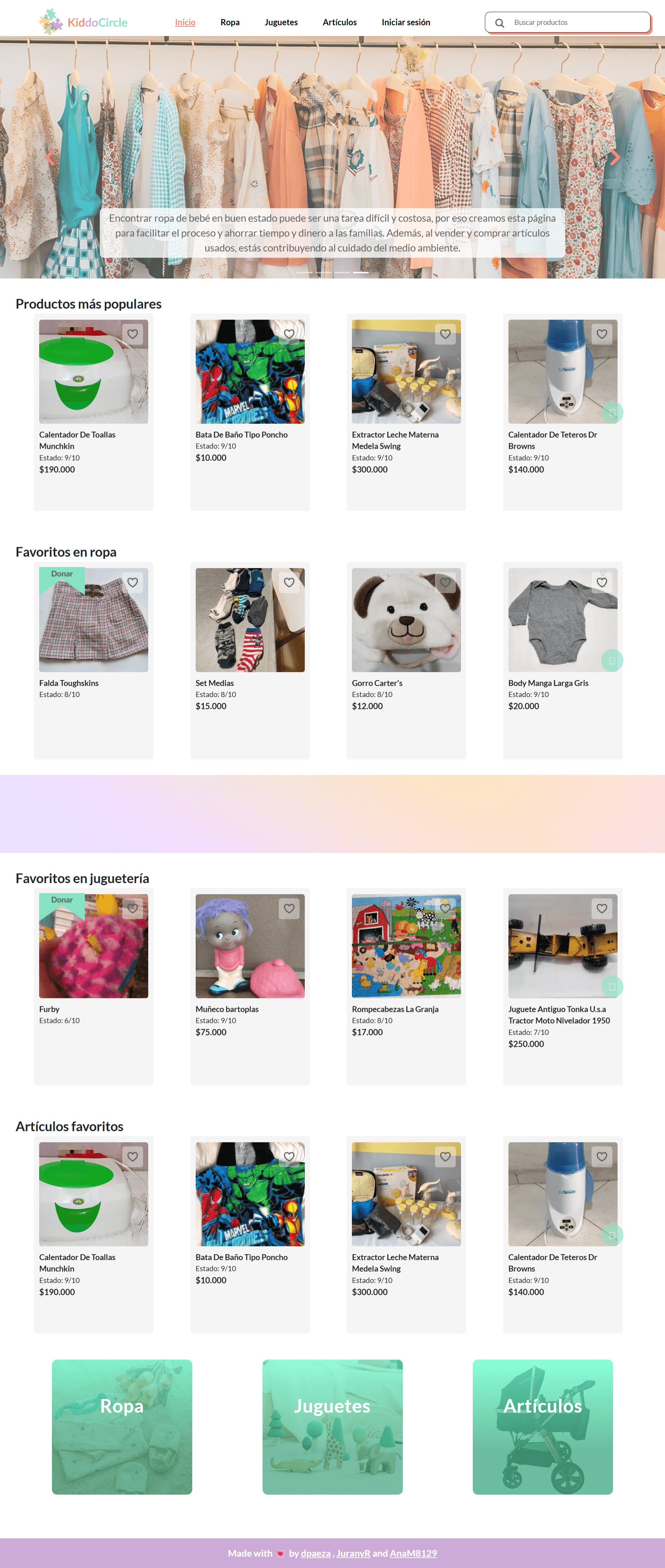 KiddoCircle Website