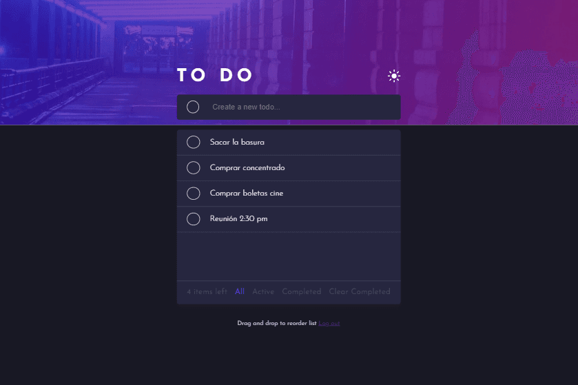 To do Website
